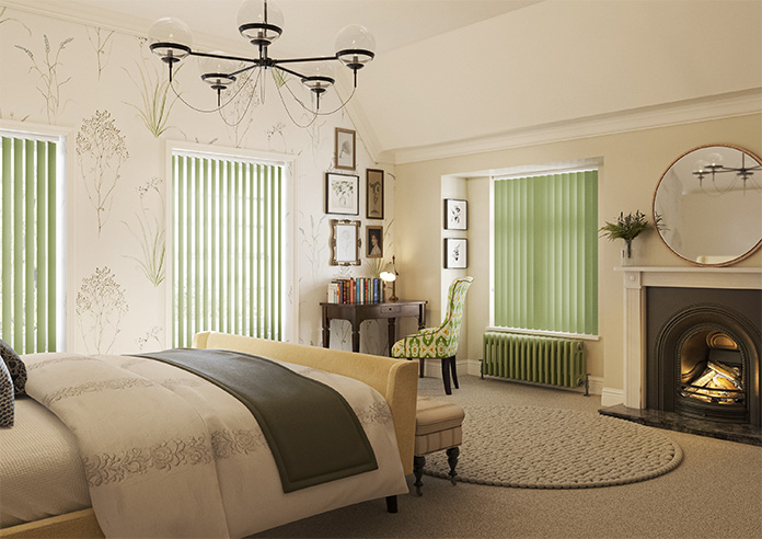 Trinity (Blackout), Soft Green - Vertical Blind - Image 7
